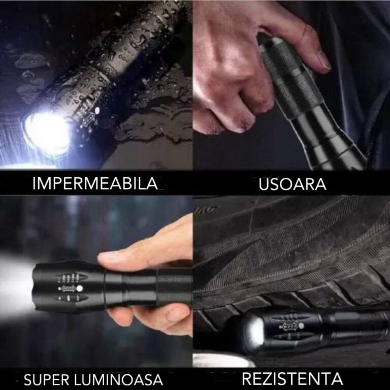 Linterna Multifuncional de alta potencia