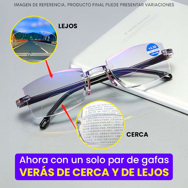 GAFAS INTELIGENTES BIFOCALES (CON ZOOM AUTOMÁTICO +2.00 +2.50 +3.00 ) 😱🤓 - ENVÍO GRATIS